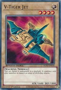V-Tiger Jet - Speed Duel GX: Duel Academy Box - YuGiOh card