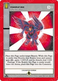 Powerup Red (Light) - Wilderness: First Edition Tribal Theme Decks - MetaZoo card