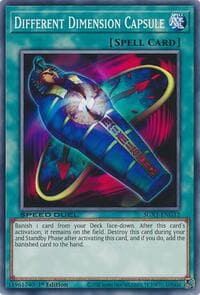 Different Dimension Capsule - Speed Duel GX: Duel Academy Box - YuGiOh card
