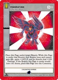 Powerup Red (Water) - Wilderness: First Edition Tribal Theme Decks - MetaZoo card