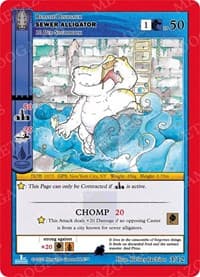 Sewer Alligator - Wilderness: First Edition Tribal Theme Decks - MetaZoo card