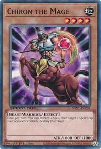 Chiron the Mage - Speed Duel GX: Duel Academy Box - YuGiOh card