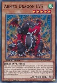 Armed Dragon LV5 - Speed Duel GX: Duel Academy Box - YuGiOh card