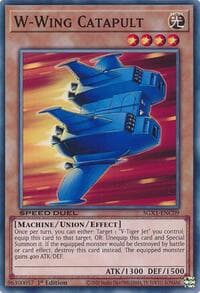 W-Wing Catapult - Speed Duel GX: Duel Academy Box - YuGiOh card