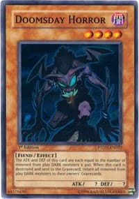 Doomsday Horror - Phantom Darkness - YuGiOh card