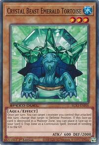 Crystal Beast Emerald Tortoise - Speed Duel GX: Duel Academy Box - YuGiOh card