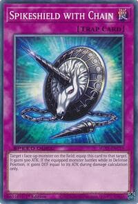 Spikeshield with Chain - Speed Duel GX: Duel Academy Box - YuGiOh card