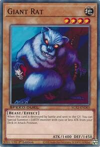 Giant Rat - Speed Duel GX: Duel Academy Box - YuGiOh card