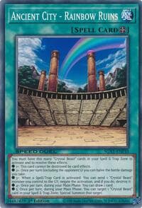 Ancient City - Rainbow Ruins - Speed Duel GX: Duel Academy Box - YuGiOh card