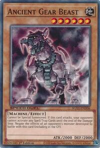 Ancient Gear Beast - Speed Duel GX: Duel Academy Box - YuGiOh card