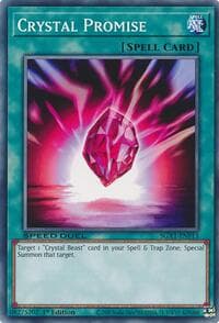 Crystal Promise - Speed Duel GX: Duel Academy Box - YuGiOh card