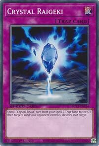 Crystal Raigeki - Speed Duel GX: Duel Academy Box - YuGiOh card
