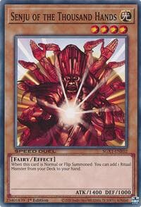Senju of the Thousand Hands - Speed Duel GX: Duel Academy Box - YuGiOh card