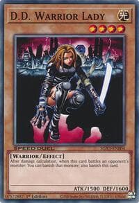D.D. Warrior Lady - Speed Duel GX: Duel Academy Box - YuGiOh card