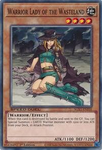 Warrior Lady of the Wasteland - Speed Duel GX: Duel Academy Box - YuGiOh card