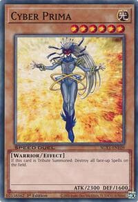 Cyber Prima - Speed Duel GX: Duel Academy Box - YuGiOh card