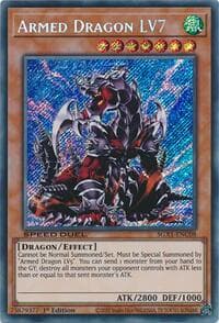 Armed Dragon LV7 (Secret Rare) - Speed Duel GX: Duel Academy Box - YuGiOh card