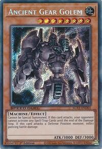 Ancient Gear Golem (Secret Rare) - Speed Duel GX: Duel Academy Box - YuGiOh card