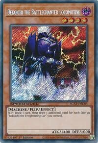 Dekoichi the Battlechanted Locomotive (Secret Rare) - Speed Duel GX: Duel Academy Box - YuGiOh card