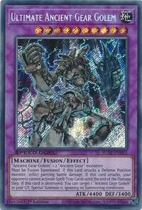 Ultimate Ancient Gear Golem (Secret Rare) - Speed Duel GX: Duel Academy Box - YuGiOh card