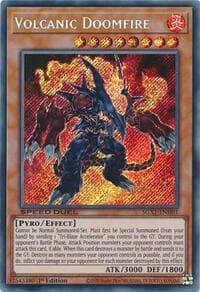 Volcanic Doomfire (Secret Rare) - Speed Duel GX: Duel Academy Box - YuGiOh card