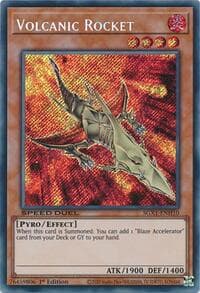 Volcanic Rocket (Secret Rare) - Speed Duel GX: Duel Academy Box - YuGiOh card