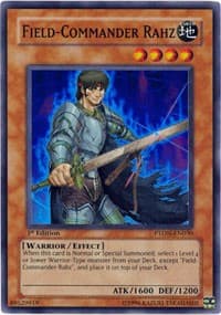 Field-Commander Rahz - Phantom Darkness - YuGiOh card