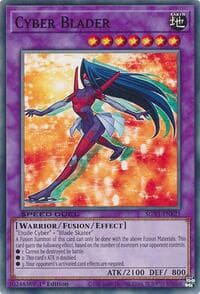 Cyber Blader - Speed Duel GX: Duel Academy Box - YuGiOh card