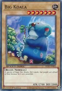 Big Koala - Speed Duel GX: Duel Academy Box - YuGiOh card