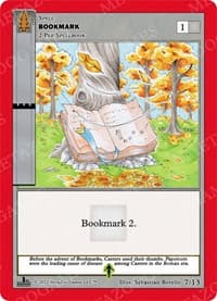 Bookmark (Cosmic) - Wilderness: First Edition Release Event Deck - MetaZoo card