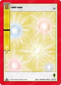 Light Aura - Wilderness: First Edition Release Event Deck - MetaZoo card