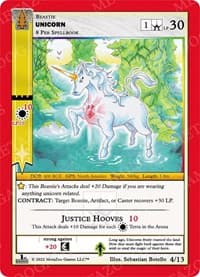Unicorn - Wilderness: First Edition Release Event Deck - MetaZoo card