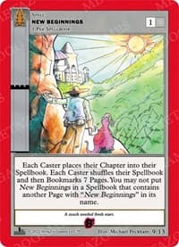 New Beginnings (Dark) - Wilderness: First Edition Release Event Deck - MetaZoo card