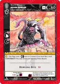 Ozark Howler - Wilderness: First Edition Release Event Deck - MetaZoo card