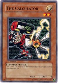 The Calculator - Phantom Darkness - YuGiOh card