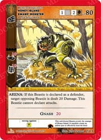 Honey Island Swamp Monster - Wilderness: First Edition Release Event Deck - MetaZoo card