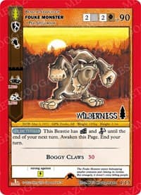 Fouke Monster - Wilderness: First Edition Release Event Deck - MetaZoo card