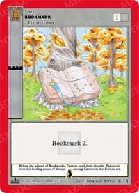 Bookmark (Lightning) - Wilderness: First Edition Release Event Deck - MetaZoo card