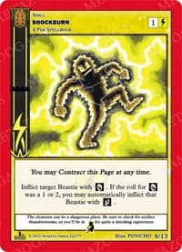 Shockburn - Wilderness: First Edition Release Event Deck - MetaZoo card