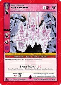 Nightmarchers - Wilderness: First Edition Release Event Deck - MetaZoo card