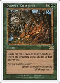 Nature's Resurgence - Classic Sixth Edition - Magic: The Gathering card
