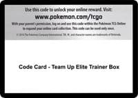 Code Card - Team Up Elite Trainer Box - SM - Team Up - Pokemon card