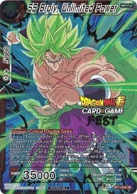 SS Broly, Unlimited Power (Card Game Fest 2022) - Tournament Promotion Cards - Dragon Ball Super: Masters card