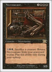 Necrosavant - Classic Sixth Edition - Magic: The Gathering card