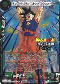 Son Goku, Spirit Bomb Unleashed (Card Game Fest 2022) - Tournament Promotion Cards - Dragon Ball Super: Masters card