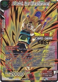 SS Bardock, Super Saiyan Enlightenment (Card Game Fest 2022) - Tournament Promotion Cards - Dragon Ball Super: Masters card