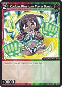 Koalala, Phantom Terra Beast - Changing Diva - WIXOSS card