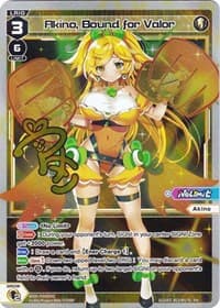 Akino, Bound for Valor - Promo Cards - WIXOSS card