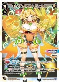 Akino, Bound for Valor (SCR) - Changing Diva - WIXOSS card