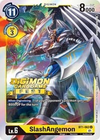 SlashAngemon (Digimon Card Game Fest 2022) - Release Special Booster 1.0 - Digimon Card Game card